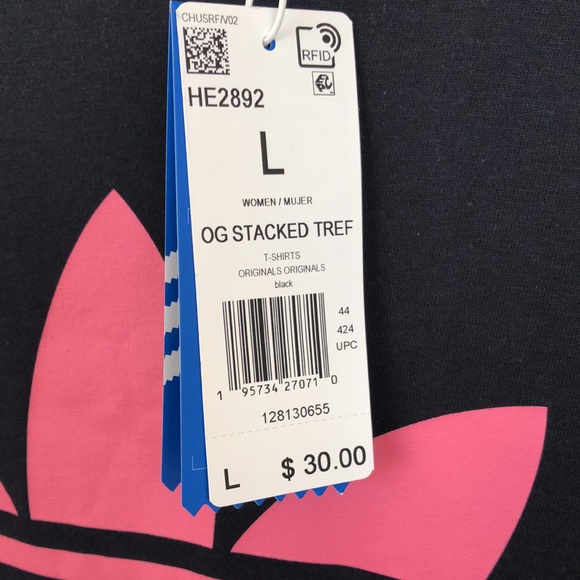 Adidas tshirt black Large - Picture 3 of 5